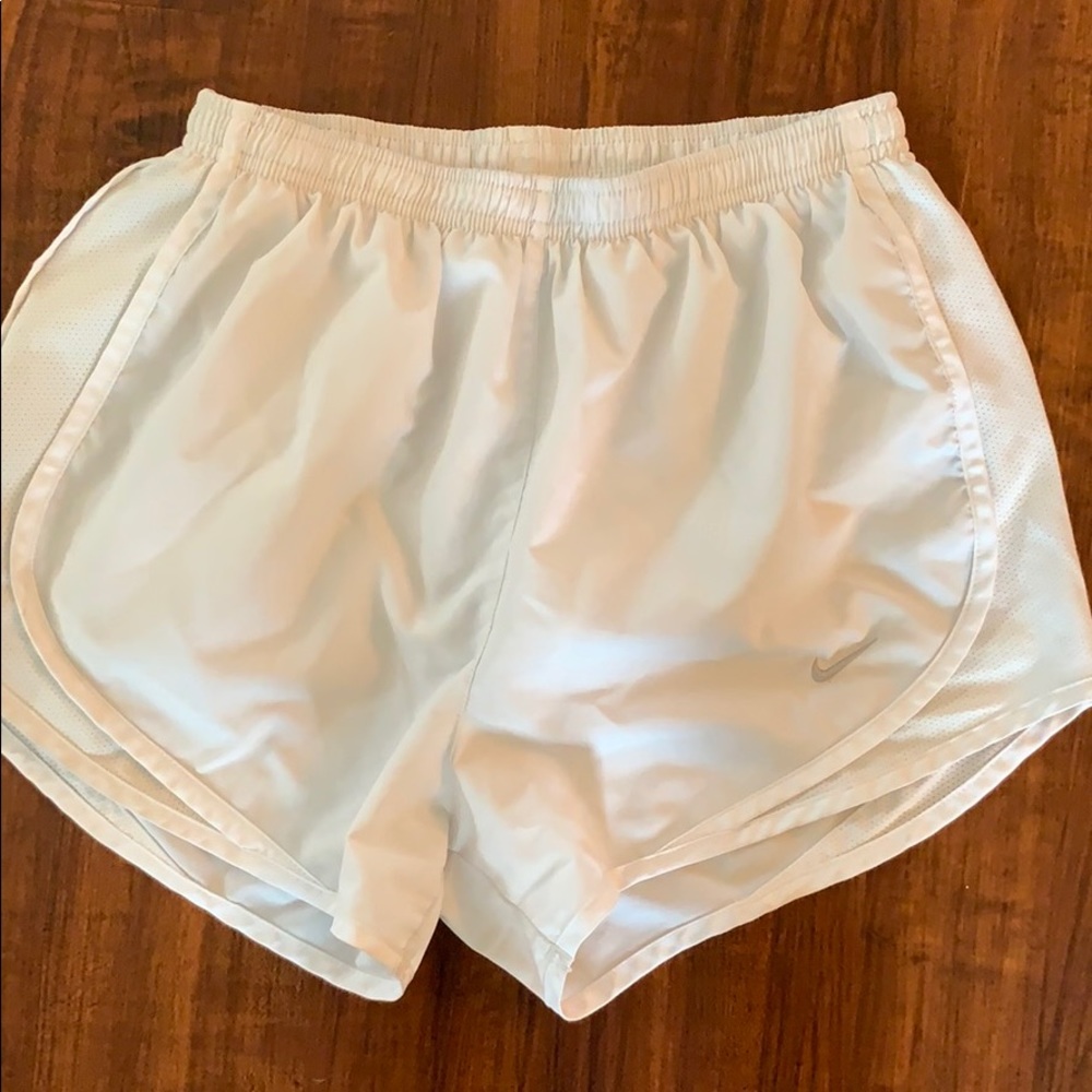 White Nike Short